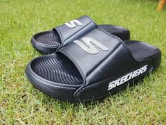 Skechers Black Slippers