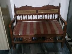 sofa set brown color urgent sale