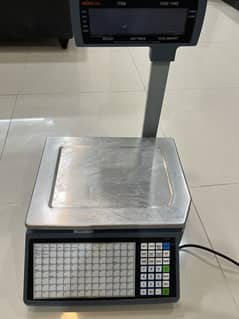 Rongta RLS1100 30KG Label Weighing Scale With Barcode Printer