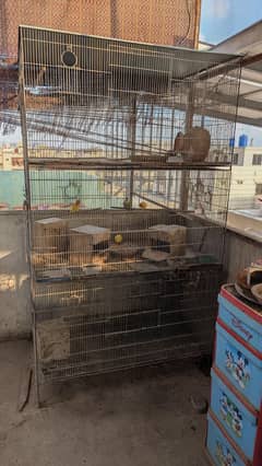 urgent sale use cage for sale only 60k Total 09 Cage
