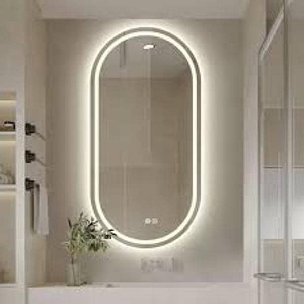Light mirror with sensor touch 0