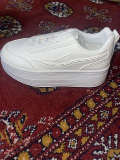 White ladies shoes