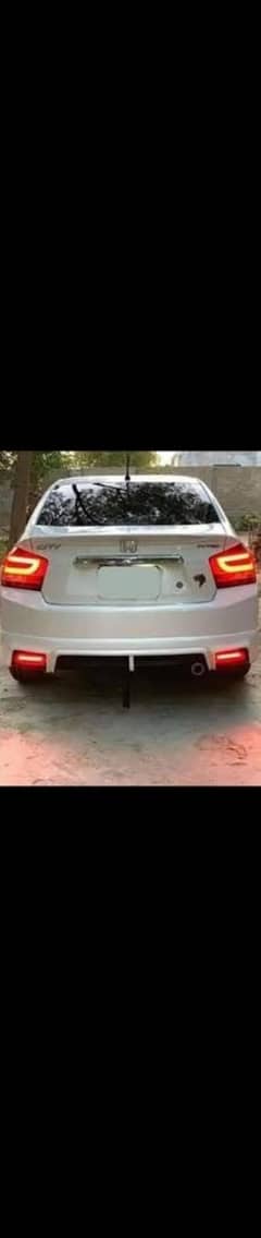 Tripple coat Fiber body kit for CITY