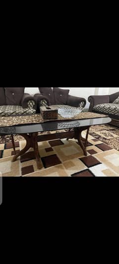 urgent sale 7 seater sofa set.