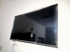 TCL simple LED TV 42 inches for sale.