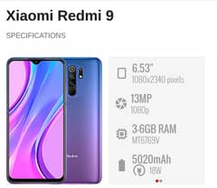 Brand: Redmi 9,Age: 4 year used