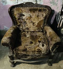 1 Seater 2 Sofa Real Chinioti Wood