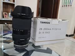 tamron 28-200 2.8 dii lens sony