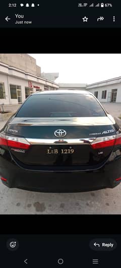 Toyota Corolla Gli Automatic