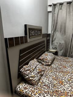 Bed just like new very occasionally used with mattress