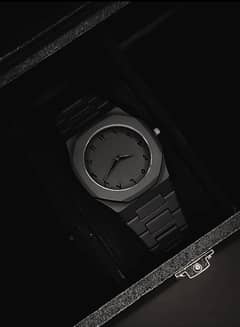 Black Arabic Aura Watch