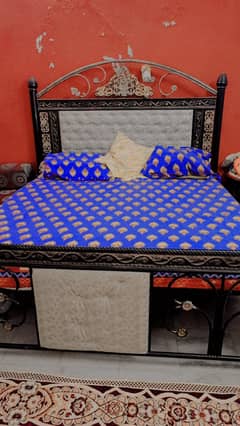 iron bed