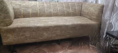 ,5 seter Turkish fibric  beautiful golden brown sofa argent for sale