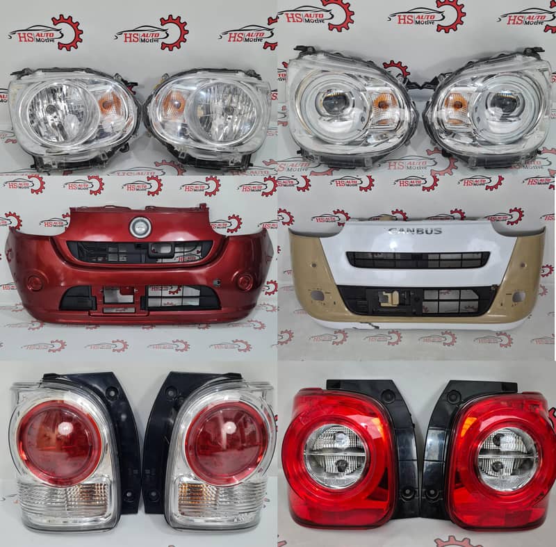 Daihatsu Move Canbus Front/Back Light Fog Lamp Bumper Mirror Spacer 0