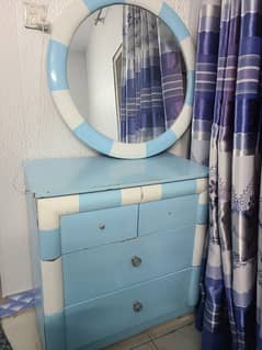 Kids bed set(used) with mattresses (03161270821)