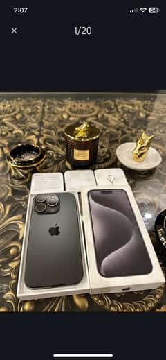 iPhone 15 Pro Black Titanium JV Non PTA!