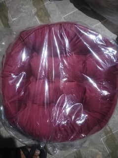 2 PCs vavlet flour cushion