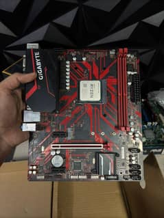 B450M gigabyte gaming motherboard.