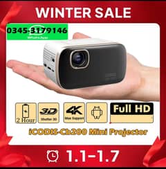 icodis cb-200 pocket rechargeable android projector