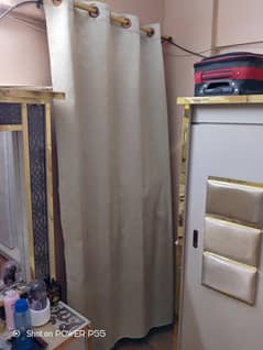 solid colour curtains