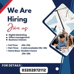 online work available