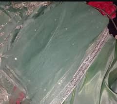 organza shirt dupatta with garara