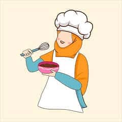 Lady cook