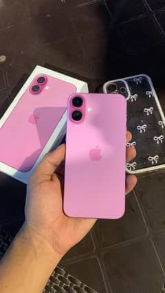 IPhone 16 PLUS 128GB jv  compete box 100health