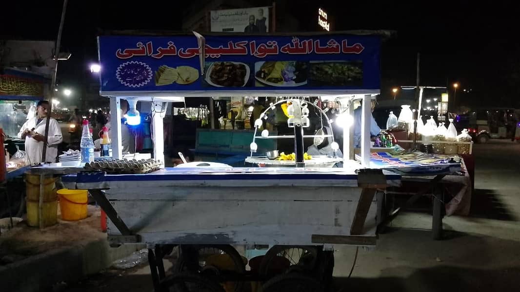Food stall soup or kaleji fry wagera jaise kaam ka complete counter 2