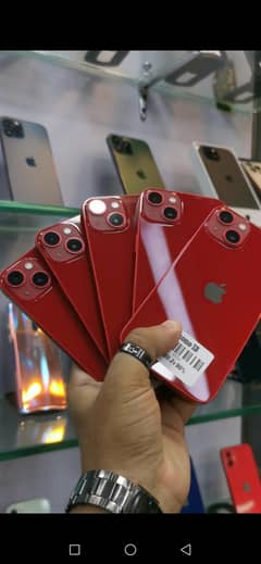 IPhone 13 128gb jv waterpack 85plus health red color 70k fix