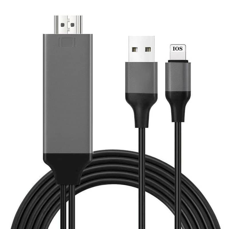 3 in 1 Network Adapter Compatible with Mobile iPhone iPad 8