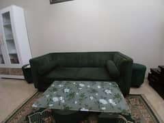 Green sofa Set