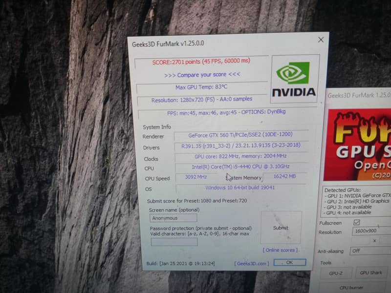 Nvidia gtx 560ti, 1GB, DDR5 graphics card, Good Condition, rtx, Asus 5
