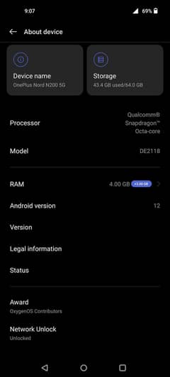 One Plus N200