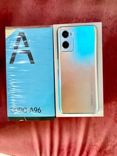 Oppo A96 8/128 with box chrger