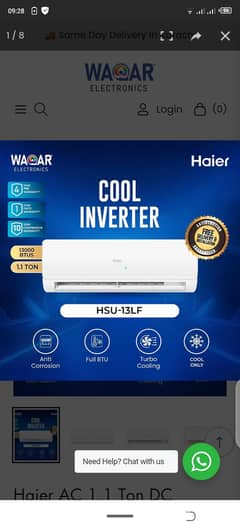 HAIER DC Inverter series LF