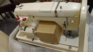 Janome sewing machine with multiple functions