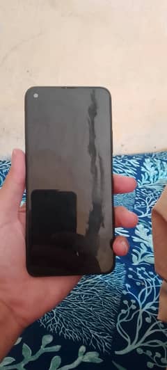 Infinix note 7 lite 4gb 128gb only front glass crack touch working