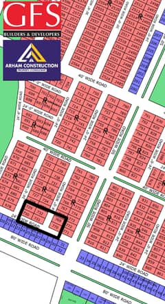 NORTH TOWN RESIDENCY PHASE 1 GOLD BLOCK 120syd Corner Plot