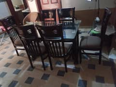 Dining Table with 6 chairs for sale