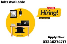 Part time work available