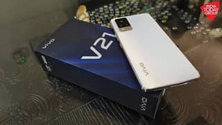Vivo V21 8/128 Full Box Official PTA 10.9 44w original Charger