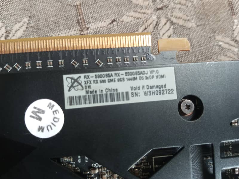 Amd rx590, 8GB, DDR5, graphics card, better condition, xt, rtx, xfx 1