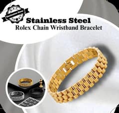 MEN'S STAINLESS STEEL CHAIN BRACELET