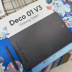 XPPen New Deco01V3 10 Inch Graphics Digital Tablet Drawing Tablet 16