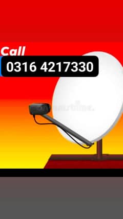 Dish antenna setting and installation 0316 4217330