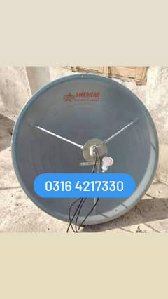 Dish antenna setting and installation 0316 4217330