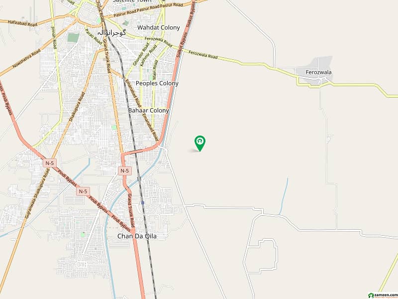 Ajwa City Gujranwala A1 Block 5 Marla 3-Year Installment Plot File Available On Reasonable Price 0