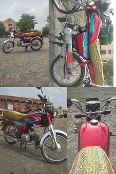 Honda CD 70 2k18 model Condition full ok (Like New)
