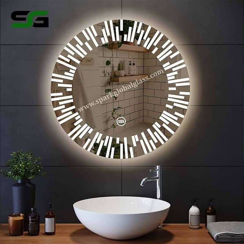 Light mirror with touch sensor 4